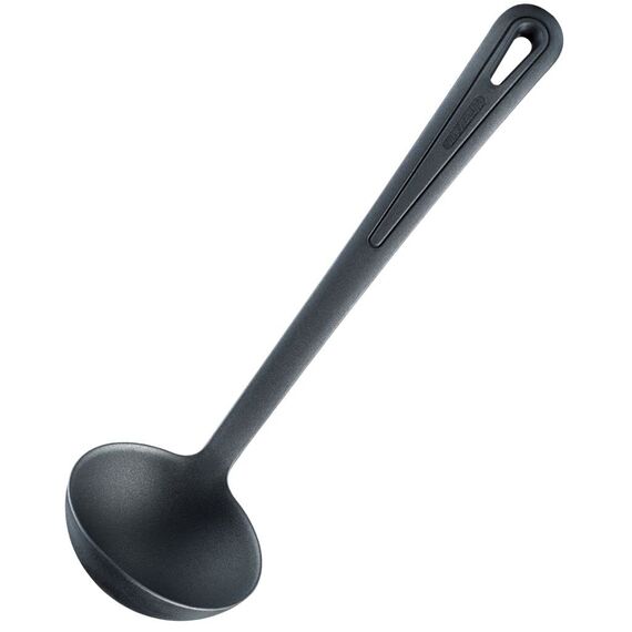 Westmark 2 Suppenkellen/Schöpflöffel, Hitzebeständig bis 270 °C, PPA, Länge: 31,5 cm, Gentle Plus, Schwarz, 285622E5