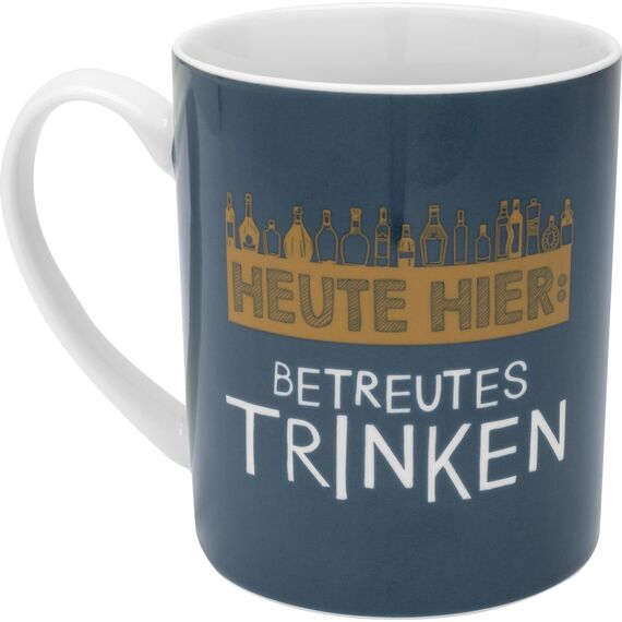 XL-Tasse Motiv Betreut (Packung mit 2)