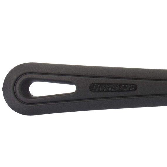 Westmark Suppenkelle/Schöpflöffel, Hitzebeständig bis 270 °C, PPA, Länge: 31,5 cm, Gentle Plus, Schwarz, 28562275