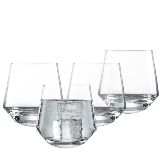 SCHOTT ZWIESEL Dancing Tumbler Bar Special (4er-Set), Cocktailglas mit Rundboden, spülmaschinenfeste Tritan-Kristallgläser, Made in Germany (Art.-Nr. 123629)