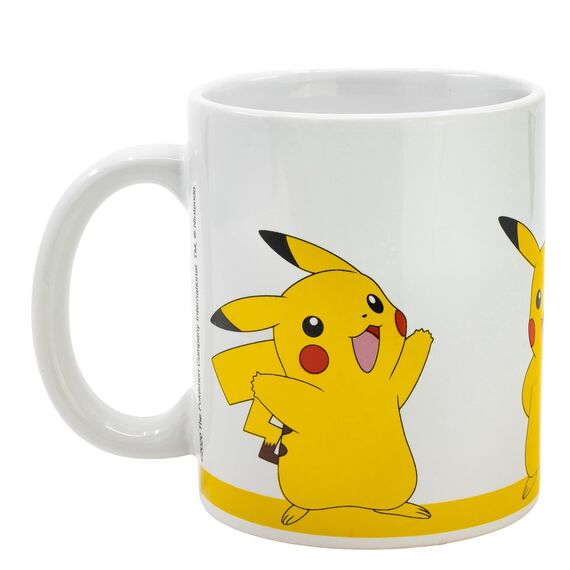 Stor KERAMIKTASSE 11 UNZEN IN POKEMON PIKACHU GESCHENKBOX, Einfarbig, Einheitsgröße