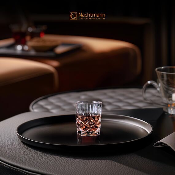 Nachtmann 4-teiliges Schnapsgläser Set, 55 ml, Noblesse, 100694, Shotgläser aus Kristallglas, Likörgläser spülmaschinenfest