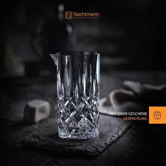 Nachtmann Rührglas Cocktail 750 ml, Noblesse, 101258, Mixing Glass aus Kristallglas, spülmaschinenfest