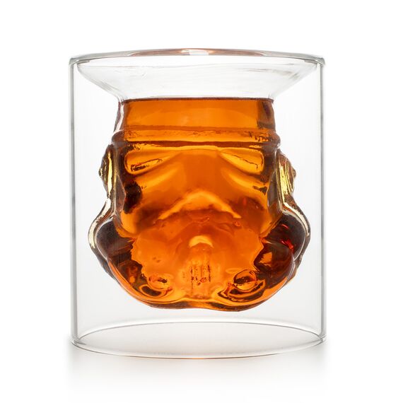 Original Stormtrooper umgekehrtes Whiskyglas, transparent, für Whiskey, Bourbon und Scotch, 150 ml, perfektes Whiskyglas-Geschenk für Männer – ThumbsUp!
