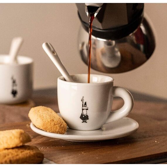 Bialetti, Tassen Mokka-Tasse, Klar, 1 Stück (1er Pack)