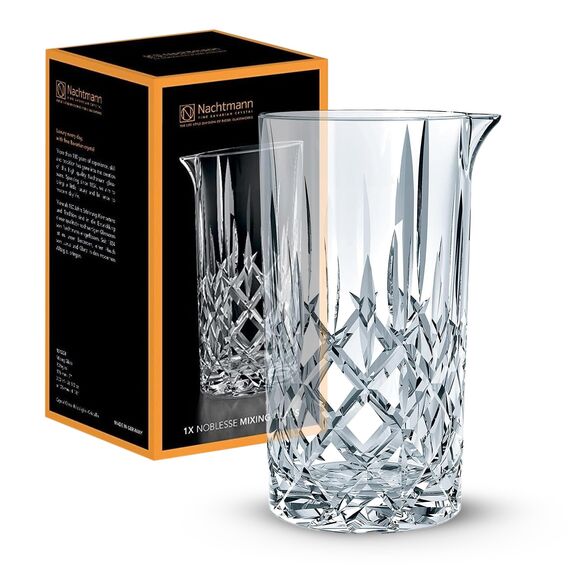 Nachtmann Rührglas Cocktail 750 ml, Noblesse, 101258, Mixing Glass aus Kristallglas, spülmaschinenfest