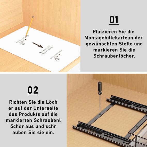 MAYZOLOP Ausziehbares Gewürzregal, Gewürzregal für den Innenschrank, Metall-Küchenschrank-Organizer, Aufbewahrungsregal