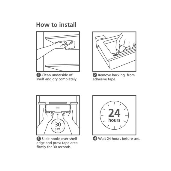 Joseph Joseph CupboardStore - Unterregal-Schublade - grau, 10cm