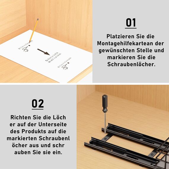 MAYZOLOP Gewürzregal Ausziehbar - Schrank Organizer für Küche, Stehend