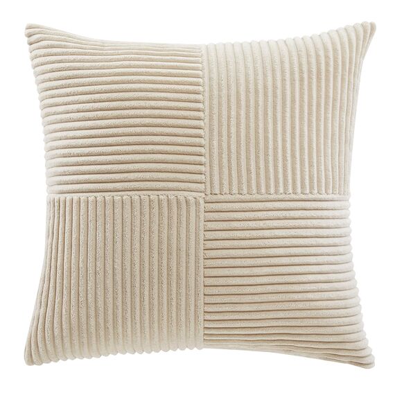 FDTERN 2er Set Khaki Kordsamt Kissenbezug 35x35CM Weich Moderne Dekorative Kissenbezüge Kissenhülle Dekokissenbezug Sofakissen Dekokissen Boho Deko für Sofa Schlafzimmer Wohnzimmer Balkon