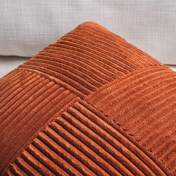 FDTERN 2er Set Karamell Kissenbezug 40x145 cm Weich Moderne Dekorative Kissenbezüge Kissenhülle Dekokissenbezug Sofakissen Dekokissen Boho Deko für Sofa Schlafzimmer Wohnzimmer Bett