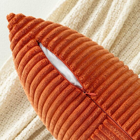 MIULEE 2er Set Herbst Kissenbezug 30x50cm Rostrot Kissenhülle Kissenbezüge Sofakissen Dekokissen Boho Couchkissen Kord Dekorative Zierkissenbezug für Sofa