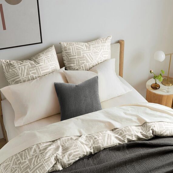 Topfinel Kissenbezug Dunkel Grau 50x50 4er Set Kordsamt Kissenbezüge Kissenhülle Dekokissenbezug sofakissen dekokissen deko für Sofa Schlafzimmer Wohnzimmer Balkon Kinder flauschig,Gestreift