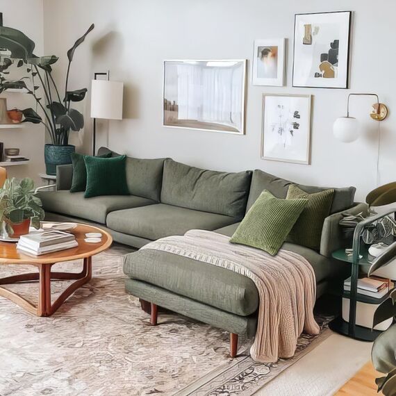 Topfinel Kissenbezug 50x50 Dunkelgrün 4er Set Kordsamt Kissenbezüge Kissenhülle Dekokissenbezug sofakissen dekokissen deko für Sofa Schlafzimmer Wohnzimmer Balkon Kinder flauschig Farbverlauf