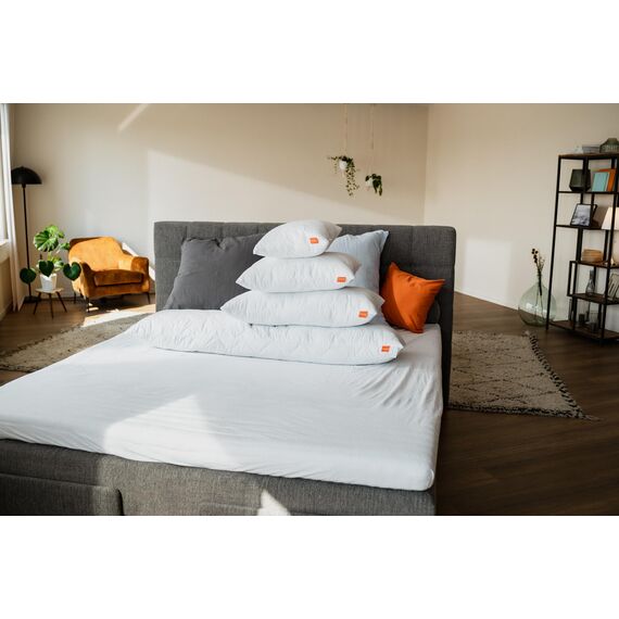 sleepling 2er Set Kissen 40x60 cm, Sofakissen, Kissenfüllung, Zierkissen für Allergiker, Deko Kissen Füllung 40 x 60, Ökotex, waschbar bis 60 Grad, Made in EU, Komfort 100