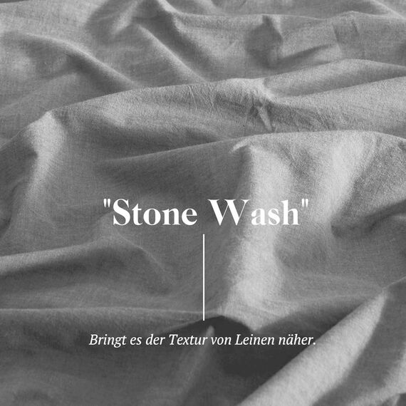 SOULFUL Kissenbezug 40x80 Baumwolle Rauchgrau, Kissenbezüge 2 Teilig mit Reißverschluss, Ähnliche Textur wie Stone Washed Leinen, ÖkoTex Zertifiziert, Weich und Bequem