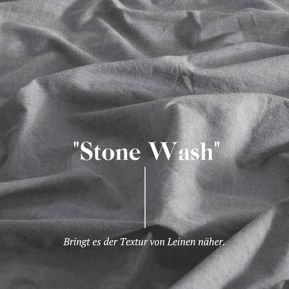 SOULFUL Kissenbezug 80x80 Baumwolle Dunkelgrau2, Kissenbezüge 2 Teilig mit Reißverschluss, Ähnliche Textur wie Stone Washed Leinen, ÖkoTex Zertifiziert, Weich und Bequem