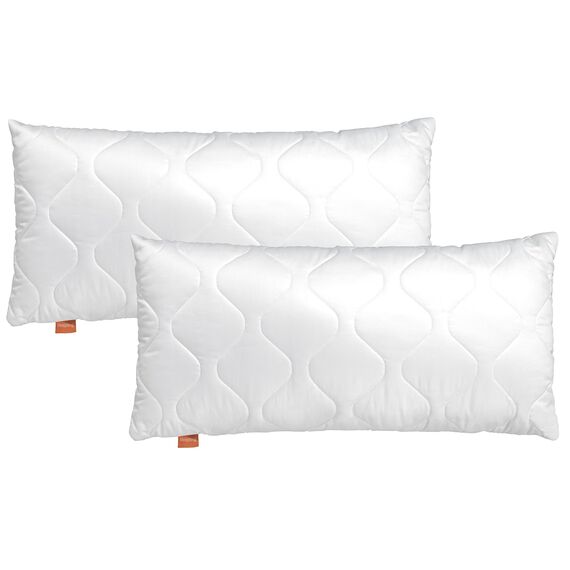 sleepling 2er Set Kissen 30x50 cm, Sofakissen, Kissenfüllung, Zierkissen für Allergiker, Deko Kissen Füllung 30 x 50, Ökotex, waschbar bis 60 Grad, Made in EU, Komfort 100