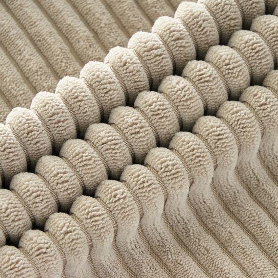 Topfinel 2er Set Taupe Kordsamt Kissenbezug 40x40CM Weich Dekorative Moderne Kissenbezüge Kissenhülle Dekokissenbezug Sofakissen Dekokissen Boho Deko für Sofa Schlafzimmer Wohnzimmer Balkon