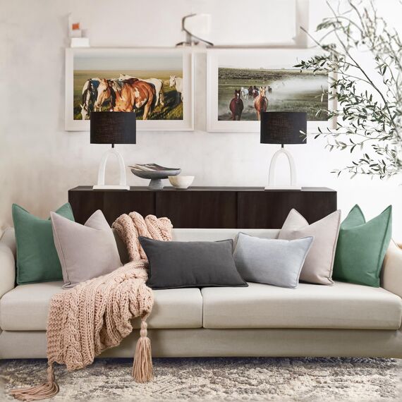 ZWJD Staub Grün Kissenbezug 45x45 2er Set Chenille Kissenbezüge Sofakissen Kissenhüllen mit elegantem Design, weiche und luxuriöse dekorative Dekokissen für Couch, Bett und Heimdekoration