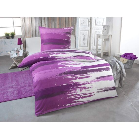 DreamHome Warme Winter Microfaser Thermo Fleece Bettwäsche 135x200 155x220 200x200 Moderne, Größe:155 x 220 cm, Design - Motiv:Design 13