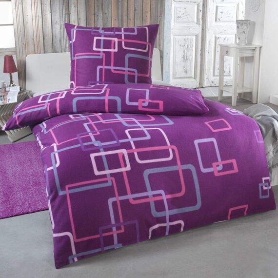 DreamHome Warme Winter Microfaser Thermo Fleece Bettwäsche 135x200 155x220 200x200 Moderne, Größe:155 x 220 cm, Design - Motiv:Design 12