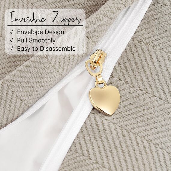 ZWJD Grau Kissenbezug 40x40 2er Set Chenille Kissenbezüge Sofakissen Kissenhüllen mit elegantem Design, weiche und luxuriöse dekorative Dekokissen für Couch, Bett und Heimdekoration