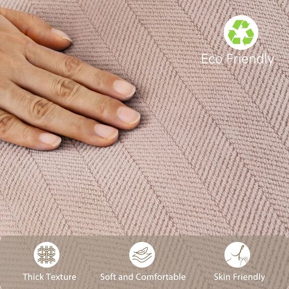 ZWJD Dusty Pink Kissenbezug 40x40 2er Set Chenille Kissenbezüge Sofakissen Kissenhüllen mit elegantem Design, weiche und luxuriöse dekorative Dekokissen für Couch, Bett und Heimdekoration