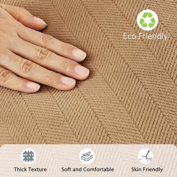 ZWJD Kamel Kissenbezug 40x40 2er Set Chenille Kissenbezüge Sofakissen Kissenhüllen mit elegantem Design, weiche und luxuriöse dekorative Dekokissen für Couch, Bett und Heimdekoration