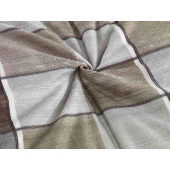 DreamHome Warme Winter Microfaser Thermo Fleece Bettwäsche 135x200 155x220 200x200 Moderne, Größe:200 x 200 cm, Design - Motiv:Design 4