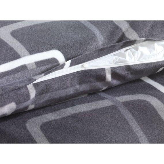 DreamHome Warme Winter Microfaser Thermo Fleece Bettwäsche 135x200 155x220 200x200 Moderne, Größe:135 x 200 cm, Design - Motiv:Design 8