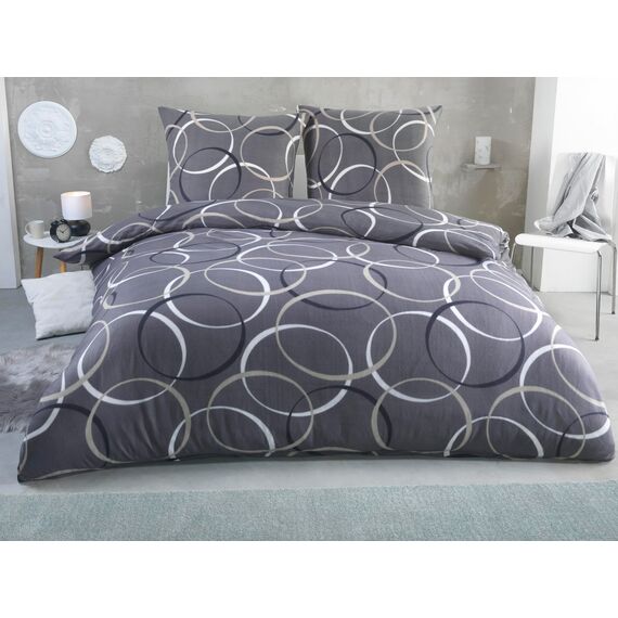 DreamHome Warme Winter Microfaser Thermo Fleece Bettwäsche 135x200 155x220 200x200 Moderne, Größe:200 x 200 cm, Design - Motiv:Design 5