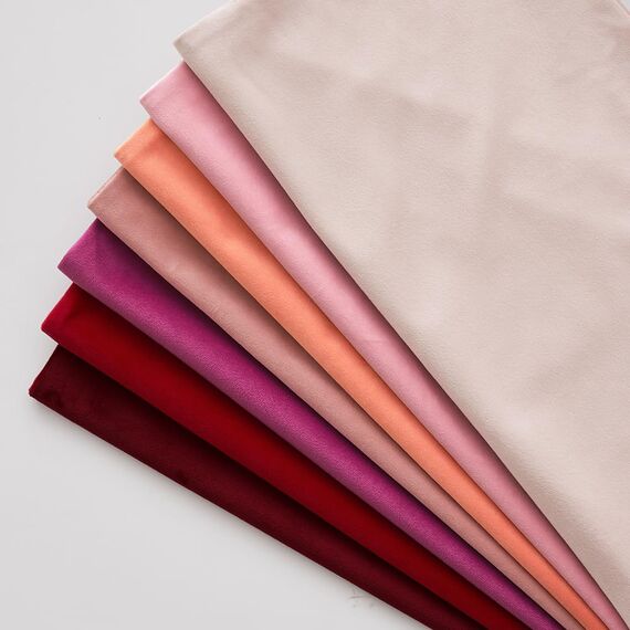 MIULEE 2er Set Kissenbezug Kissenhülle Dekorative Dekokissen Sofakissen Quadrat Wurfkissenbezug mit Verstecktem Reißverschluss Sofa Schlafzimmer 16x16 Zoll 40x40 cm Rot