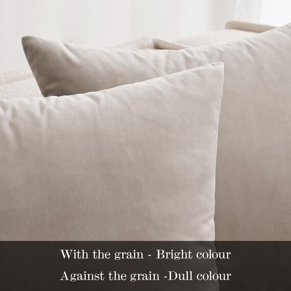 MIULEE 2er Set Kissenbezug Kissenhülle Dekorative Dekokissen Sofakissen Quadrat Wurfkissenbezug mit Verstecktem Reißverschluss Sofa Schlafzimmer 20x20 Zoll 50x50 cm Heart Wood