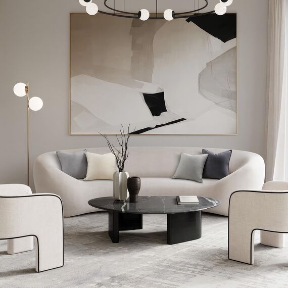 Topfinel 45x45 Kissenbezug grau 4er Set Samt Farbverlauf Kissenbezüge Kissenhülle sofakissen dekokissen Zierkissen Bezug deko für Sofa Schlafzimmer Wohnzimmer Balkon flauschig