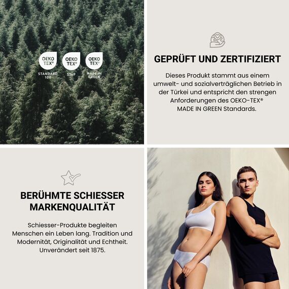 Schiesser Bettwäscheset Doubleface | Renforcé | 2-teilig | Zweifarbig | 100 % Baumwolle | Oeko-Tex® Made in Green Zertifiziert | Reißverschluss | 155x220cm + 80x80cm | Terrakotta