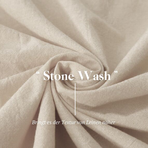 MILDLY Kissenbezug 80x80 Baumwolle Kamel Beige, Kissenbezüge 2 Teilig mit Reißverschluss, Ähnliche Textur wie Stone Washed Leinen, ÖkoTex Zertifiziert, Weich und Bequem