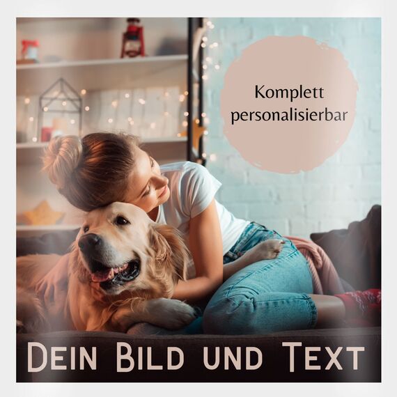 Kissen 40x40 Zierkissen - eigenem - Foto Bild Geschenk I Dein Bild und Text - 40 x 40 cm - Weiß - fotokissen+selbst+gestalten fotokissen selbst gestalten personalisiertes Photo sofakissen