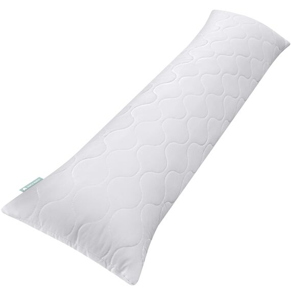 Hochwertiges Seitenschläferkissen 40x145 cm - Langes Kissen für Seitenschläfer - Body Pillow - Körperkissen für Erwachsene mit Mikrofaser-Füllung (40 x 145 cm lang) - Ökotex - Schlafkissen Waschbar