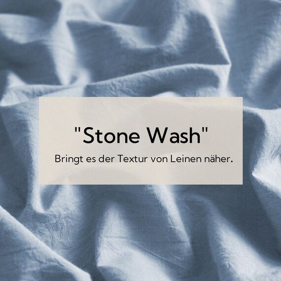 MILDLY Bettwäsche 135x200 Baumwolle 2 Teilig, Bettwäsche-Sets Haiya Blue mit Reißverschluss, Ähnliche Textur wie Stone Washed Leinen, Enthält 1 Bettbezug 135x200 und 1 Kissenbezug 80x80