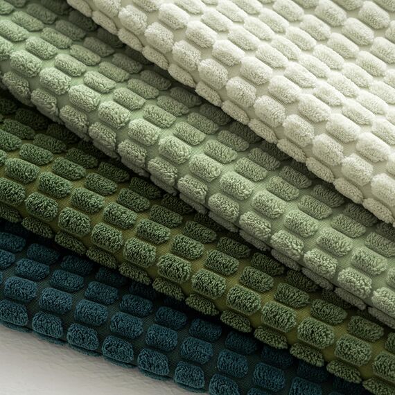 MIULEE 4er Set Kissenbezug Kissen Dekorative Kissenbezüge Kordsamt Sofakissen Dekokissen Couchkissen Deko Bezug für Sofa Couch Wohnzimmer Schlafzimmer Büro 50x50 cm Waldgrün Serie