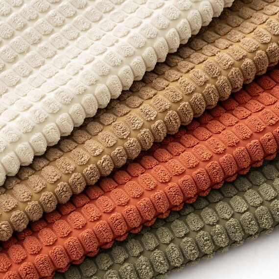 MIULEE 4er Set Kissenbezug Kissen Dekorative Kissenbezüge Kordsamt Sofakissen Dekokissen Kopfkissenbezug Couchkissen Deko Bezug für Sofa Couch Wohnzimmer Schlafzimmer Büro 40x40cm Braun und Grün