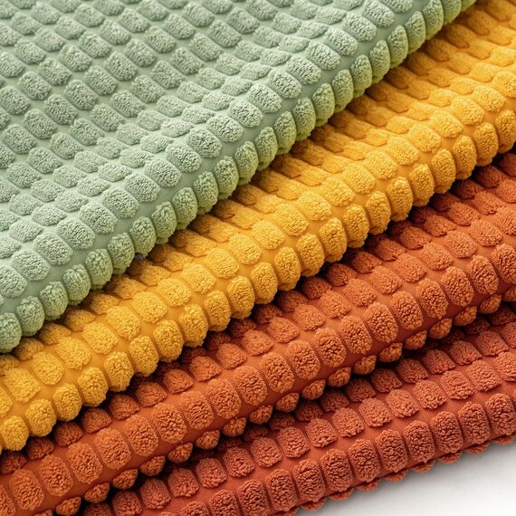 MIULEE 4er Set Kissenbezug Kissen Dekorative Kissenbezüge Kordsamt Sofakissen Dekokissen Kopfkissenbezug Couchkissen Deko Bezug für Sofa Couch Wohnzimmer Schlafzimmer Büro 40x40cm Orange und Grün