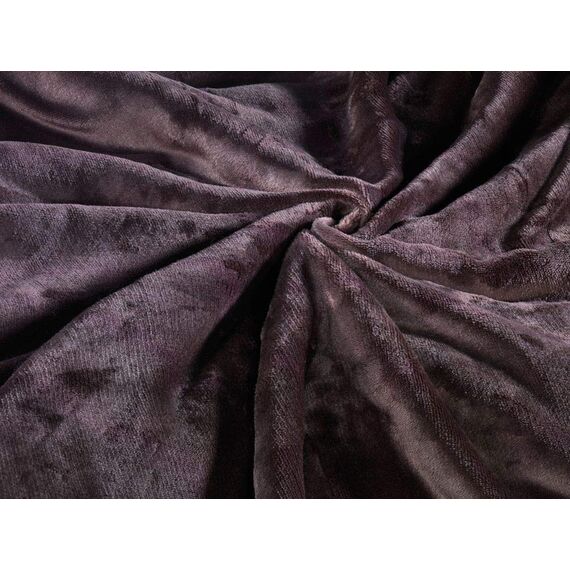 DreamHome Winter Wende Plüsch Bettwäsche 135x200 Nicky-Teddy Cashmere Touch Coral Fleece Bettdezug + Kissenbezug 80x80, Farbe:BRAUN-BEIGE