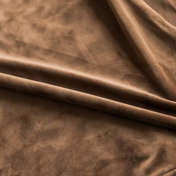 MIULEE 2er Set Samt Kissenbezug Flansch Kissenhülle Dekorative Sofakissen Dekokissen Umwickelte Kante Kissenbezüge Zierkissenbezug für Sofa Wohnzimmer Schlafzimmer 30x50 cm Schokoladenbraun