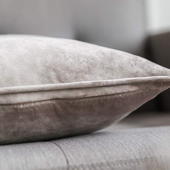 MIULEE 2er Set Samt Kissenbezug Flansch Kissenhülle Dekorative Sofakissen Dekokissen Umwickelte Kante Kissenbezüge Zierkissenbezug für Sofa Wohnzimmer Schlafzimmer 40x40 cm Heart Wood