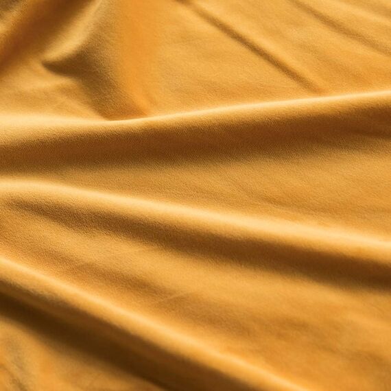 MIULEE 2er Set Samt Kissenbezug Flansch Kissenhülle Dekorative Sofakissen Dekokissen Umwickelte Kante Kissenbezüge Zierkissenbezug für Sofa Wohnzimmer Schlafzimmer 40x40 cm Golden