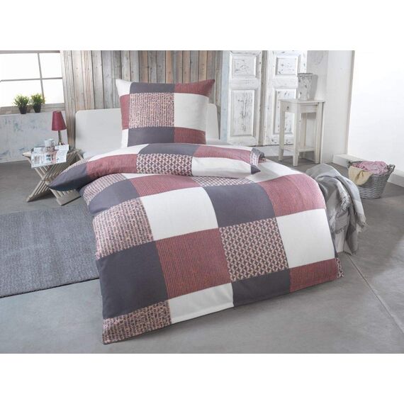 DreamHome Warme Winter Mikrofaser Termo Fleece Bettwäsche 135x200 155x220 200x200 für die Kaltejahreszeit Modern, Größe:155 x 220 cm, Design - Motiv:Design 6