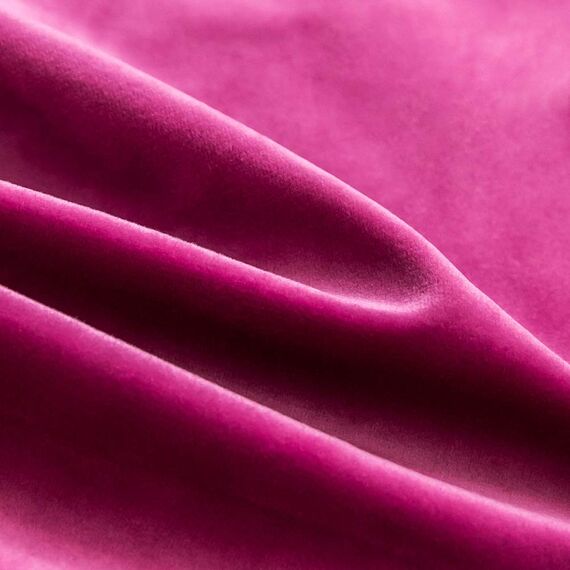 MIULEE 2er Set Samt Kissenbezug Flansch Kissenhülle Dekorative Sofakissen Dekokissen Umwickelte Kante Kissenbezüge Zierkissenbezug für Sofa Wohnzimmer Schlafzimmer 30x50 cm Rose Rot