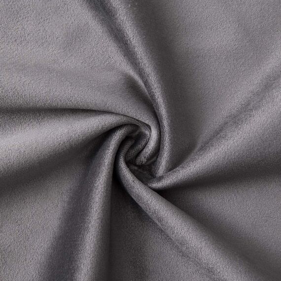 MIULEE 2er Set Samt Kissenbezug Flansch Kissenhülle Dekorative Sofakissen Dekokissen Umwickelte Kante Kissenbezüge Zierkissenbezug für Sofa Wohnzimmer Schlafzimmer 45x45 cm Dunkelgrau